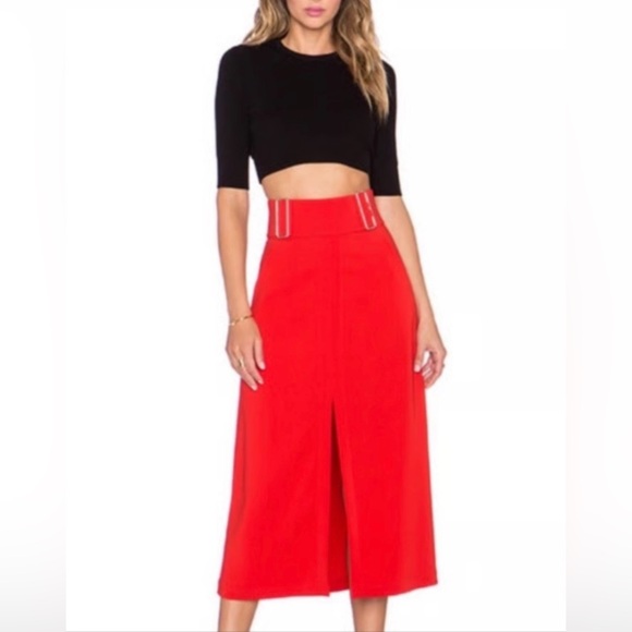 A.L.C. Dresses & Skirts - A.L.C. Red Midi Skirt